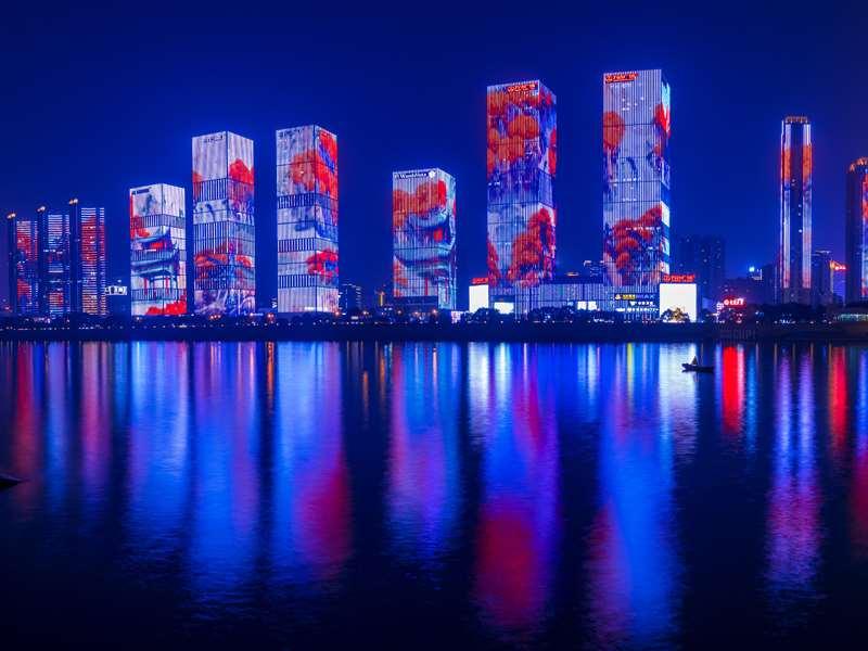 Wanda Vista Changsha Exteriör bild